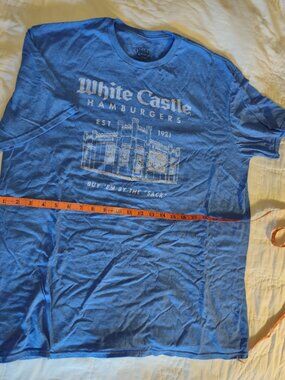 White Castle Buy Them By The Sack T Shirt Blue XL